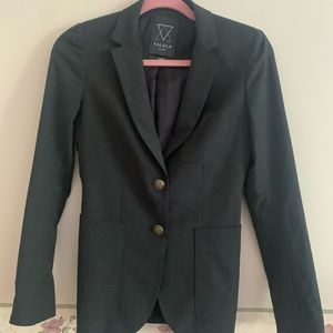 Talula size zero blazer dark grey